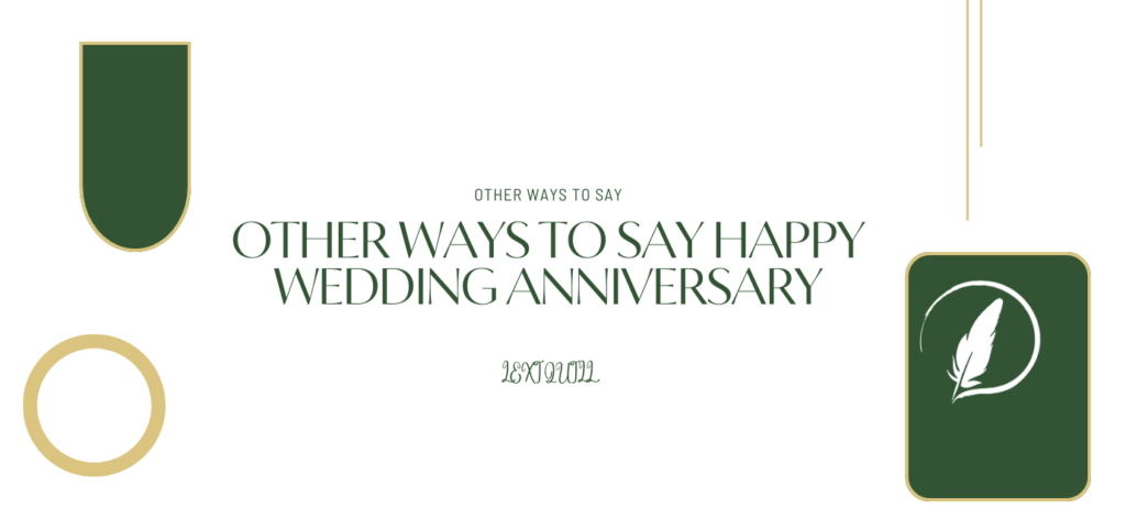 Happy Wedding Anniversary