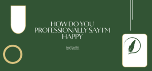 I'm Happy
